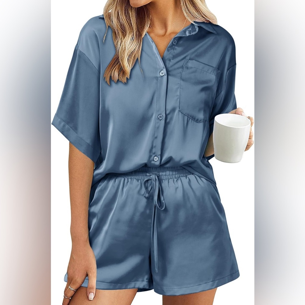 Satin pajama set